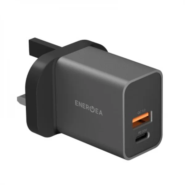 شاحن جداري انيرجيا 20 واط مدخلين pd , usb